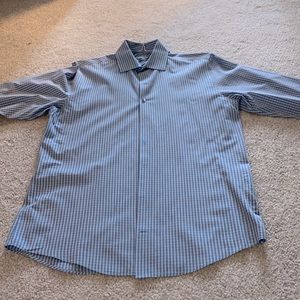 Kenneth Cole Reaction dress shirt 16 neck 34/35 sleeve slim fit